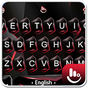 Tema de teclado vermelho preto simples de negócios APK