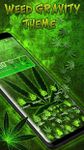 Green Weed Gravity Theme image 1