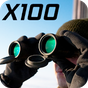 binoculares zoom super espía militar apk icono