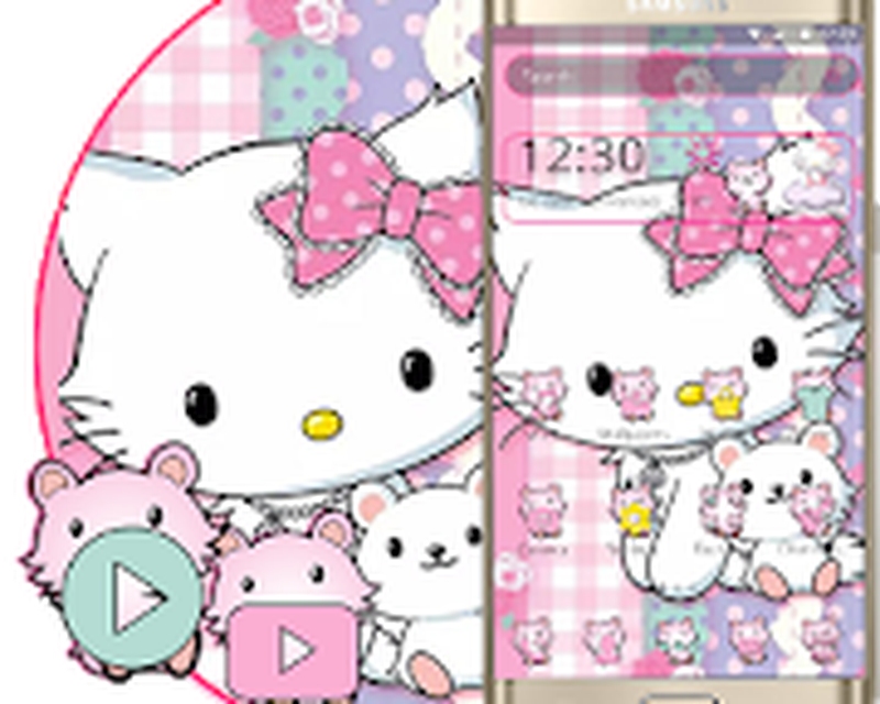 Hello kitty themes free download