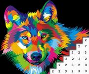 Animals Color by Number: Animal Pixel Art image 