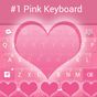 Pink Hearts Keyboard Theme apk icon