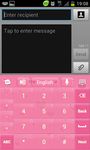 Pink Hearts Keyboard Theme image 3