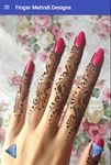 Fingers Mehndi Design Bild 9