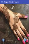 Fingers Mehndi Design Bild 7