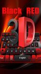 Imagen 2 de 3D teclado rojo negro