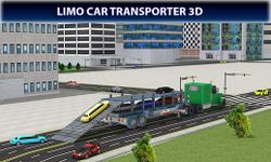 Limo Car Transporter Truck 3D image 16