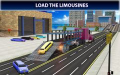 Limo Car Transporter Truck 3D image 11