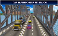 Limo Car Transporter Truck 3D image 