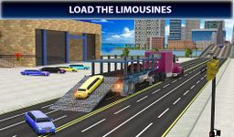 Limo Car Transporter Truck 3D image 6