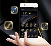 Gambar Theme Golden Black untuk Huawei P10 13