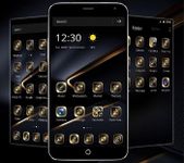 Gambar Theme Golden Black untuk Huawei P10 11