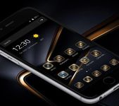 Imagine Golden Black Theme for Huawei P10 10