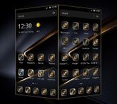 Gambar Theme Golden Black untuk Huawei P10 9