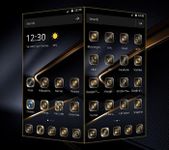 Golden Black Theme for Huawei P10 afbeelding 1