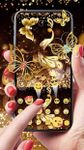 Gold Glitter Butterfly Keyboard Bild 1