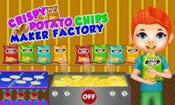 crispy potato chips maker factory - snacks maken afbeelding 