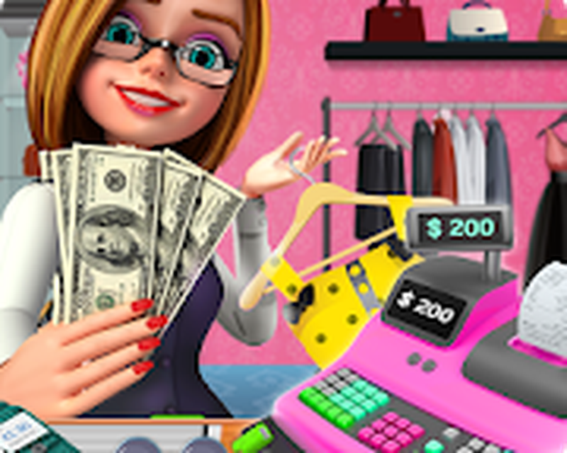 Shopping Mall Girl Cashier Game Cash Register Android Free