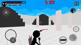 Stickman 3D Boogschieten afbeelding 11