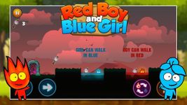 Red boy and Blue girl - Forest Temple Maze 2 imgesi 4