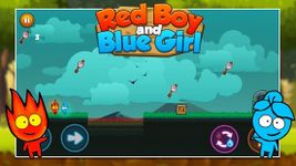 Red boy and Blue girl - Forest Temple Maze 2 imgesi 