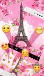 Gambar Rose Paris Keyboard Theme 2