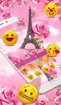 Gambar Rose Paris Keyboard Theme 3