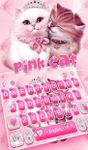 Imagen  de Cute Pink Lovely Cat Keyboard Theme