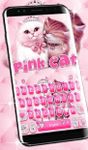 Imagen 1 de Cute Pink Lovely Cat Keyboard Theme