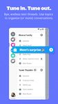 Imagine Yahoo Together – Group chat. Organized. 4