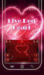 Картинка  Live Neon Red Heart Keyboard Theme