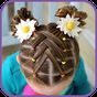 Ícone do apk Penteados para crianças passos no cabelo curto