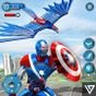 Flying Falcon Robot Hero apk icon