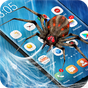 Spider on Screen Live Wallpaper for Prank apk icon