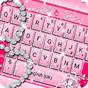 Pink Sparkling Diamond Princess Keyboard Theme의 apk 아이콘