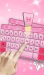 Pink Sparkling Diamond Princess Keyboard Theme 이미지 1