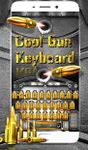 Metal Cool Gun Keyboard Theme imgesi 