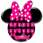Pink love graffiti mouse keyboard theme apk icon