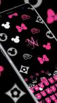 Imagem  do Pink Love graffiti mouse keyboard theme