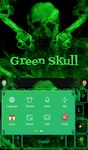 Imagen 1 de Green Skull Gun Keyboard Theme