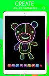 Glowii: Doodle Neon Autocollants Peinture & Video image 7