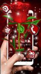 Imagen 2 de 3D Love Red Rose Glitter Theme