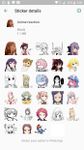 Anime stickers for WhatsApp afbeelding 2