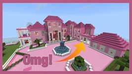 Pink Princess House maps for MCPE image 