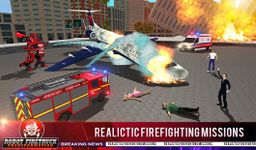 Firefighter Real Robot Rescue Firetruck Simulator imgesi 9