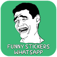 funny face funny whatsapp stickers