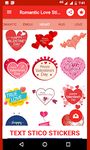 Картинка 3 Romantic love stickers