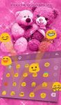 Captura de tela do apk Lovely Bear Keyboard Theme 4