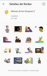 Stickers Memes de los Simpsons - WAStickerApps afbeelding 5