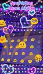 Sparkling Neon Light Keyboard Theme capture d'écran apk 1